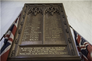 East Budleigh Memorial Tablet